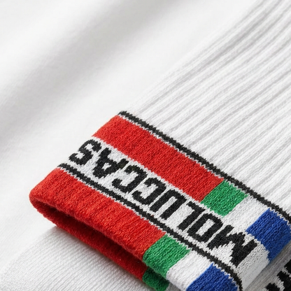 Crew Socks Moluccas | White | Onesize | Pacific Warriors Clothing Brand