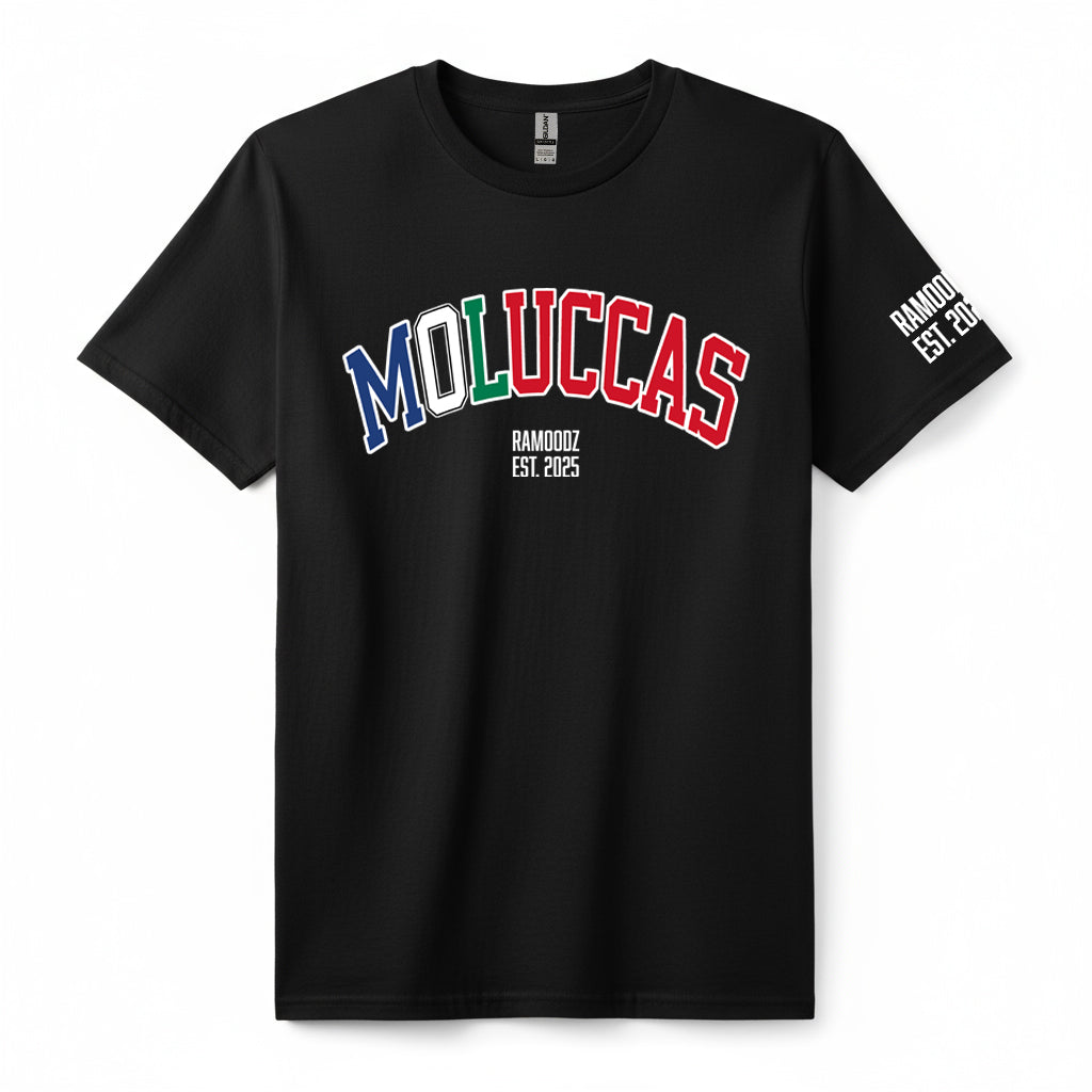 T-Shirt Moluccas | Black | RMS | Pacific Warriors Clothing Brand