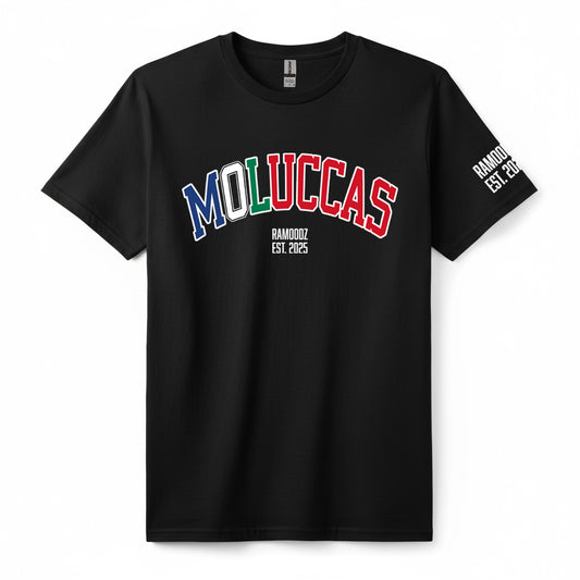 T-Shirt Moluccas | Black | RMS | Pacific Warriors Clothing Brand