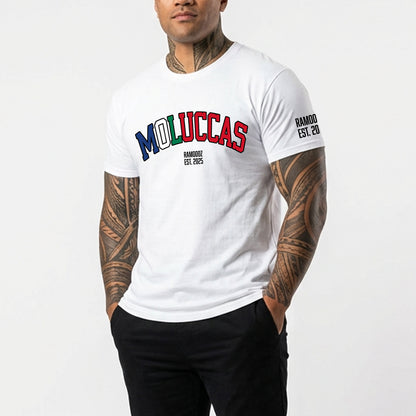 T-Shirt Moluccas | White | RMS | Pacific Warriors Clothing Brand
